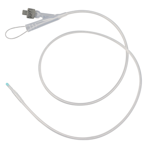 USMILEPET veteriner kateter 10Fr 2 yollu tıbbi dereceli silikon büyük cins köpek üre üriner Foley kateter Stylet ile - Product Image 2