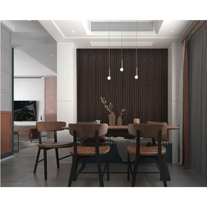Paneles de pared acanalados decorativos modernos de MDF de 18 mm con acabado premium para paredes interiores, hogares, oficinas y espacios comerciales - Product Image 2
