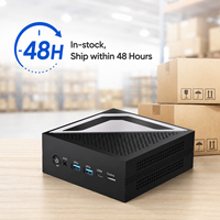 Mini PC Serie Core Ultra, Mini PC para Juegos con OCuLink, LAN Dual de 2.5G, WiFi 7, Bluetooth 5.4, Gráficos Intel Arc, USB4 para Oficina