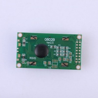 Module d'affichage LCD interactif intelligent 8x2 caractères avec rétroéclairage LED, alimentation 3.3V/5V, accessoire en plastique 0802B