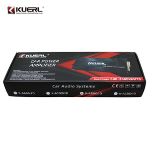 เครื่องขยายเสียงรถยนต์ Kuerl แบบช่องสัญญาณเดียว Class D กำลังขับ 1800 วัตต์ ดิจิตอล เพาเวอร์แอมป์ สำหรับอัพเกรดระบบเสียง - Product Image 3