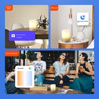 Solusi Lampu Lilin Pintar Tuya, Lampu Ambient untuk Berkemah di Luar Ruangan, Pengaturan Peredupan & Penyesuaian Warna, Sakelar Timer, Desain & Pengembangan Solusi IoT