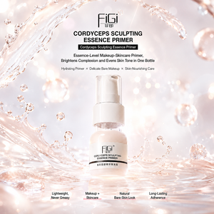FiGi Double Brevet Essence Hydratante Correctrice et Base de Teint 40g Glycéryl Glucoside Ectoïne Crème Correctrice de Teint Naturelle Non-Crêpante - Product Image 1