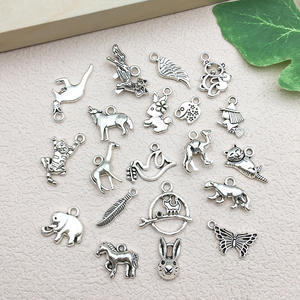 Prix usine nouvelles caractéristiques Antique bijoux en argent Bracelet bricolage pendentif série animale pendentif - Product Image 5