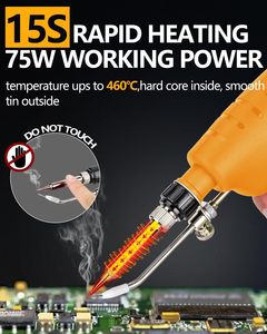 <span class=keywords><strong>Pistola</strong></span> <span class=keywords><strong>de</strong></span> soldadura <span class=keywords><strong>eléctrica</strong></span> con batería HL352B con funciones <span class=keywords><strong>de</strong></span> alimentación automática <span class=keywords><strong>de</strong></span> estaño, máquina <span class=keywords><strong>de</strong></span> soldadura con una sola mano para reparación - Product Image 5
