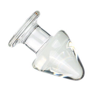 Tapón Anal Grande de Cristal con Forma de Hongo, Tapón Anal de Vidrio para Masaje, Ecológico, Impermeable, Juguetes Sexuales para Mujeres y Hombres, Masturbación - Product Image 2