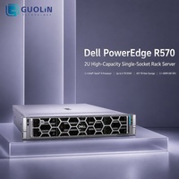 Server Rak Dell PowerEdge R570 2U Siap Pakai untuk Kantor Cabang Jarak Jauh dan Server Pemrosesan Data Industri