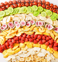 Hete Verkoop Groothandel Gezonde Snacks Gevriesdroogd Gemengd Fruit En Vacuüm Gefrituurde Groentechips Fruitchips