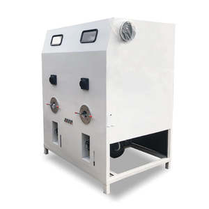 Machine de remplissage de fibres à double tête entièrement automatique directe d'usine utilisée pour les jouets en peluche et les textiles de maison pour le remplissage d'oreiller - Product Image 5