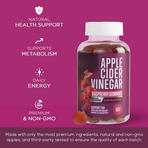 Bonbons gélifiés OEM à marque privée pour le contrôle du poids, favorisant la santé intestinale et la digestion grâce au vinaigre de cidre de pomme - Product Image 5