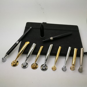 Accessoires de bureau, <span class=keywords><strong>porte</strong></span>-crayons de bureau, support de table <span class=keywords><strong>en</strong></span> or/argent, <span class=keywords><strong>porte</strong></span>-stylo rotatif <span class=keywords><strong>en</strong></span> <span class=keywords><strong>bois</strong></span>, <span class=keywords><strong>porte</strong></span>-stylo à ressort métallique - Product Image 3