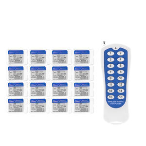 مفتاح تحكم عن بعد عالي الجودة <span class=keywords><strong>16</strong></span> قناة مفتاح إضاءة عن بعد لاسلكي <span class=keywords><strong>16</strong></span> طريقة 90-250 فولت - Product Image 1