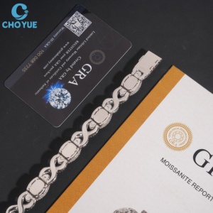 Pulsera de Plata 925 con Moissanita para Mujer, Corte Marquesa, Baño de Rodio, Cadena de Lujo, Joyería para Fiesta, Estilo Hip Hop Iced Out, Cadena Ojos - Product Image 3