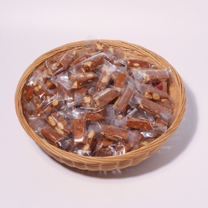 Caramel au sel de mer fait main avec des amandes et des abricots |   Bonbons durs au caramel |   Snacks de mariage pour boulangerie 500g Vente en gros - Product Image 3