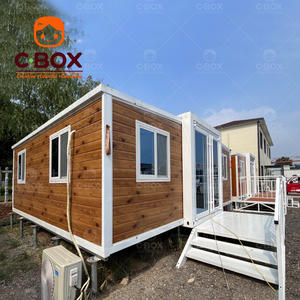 Bâtiments de bureau pliables personnalisés Cbox de 20 pieds, villa modulaire en capsule, mini-maison préfabriquée, ferme extensible, maison conteneur - Product Image 1