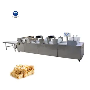 Grain Energy Bar Cereal Crispy Chikki Snacks Making Machine