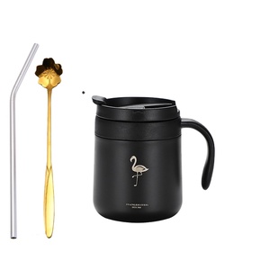 แก้ว<span class=keywords><strong>กาแฟ</strong></span><span class=keywords><strong>ส</strong></span>แตนเลสเก็บความร้อนเย็นและร้อน350มล. แก้ว<span class=keywords><strong>กาแฟ</strong></span><span class=keywords><strong>ส</strong></span>ุญญากาศผนังสองชั้นพร้อมที่จับ - Product Image 2