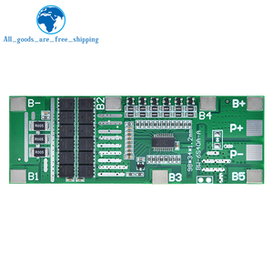Placa de Protección de Batería de Litio TZT <span class=keywords><strong>24V</strong></span> <span class=keywords><strong>6S</strong></span> 40A <span class=keywords><strong>BMS</strong></span> 18650 Li-Ion con Equilibrio para Bicicleta Eléctrica y Scooter, Iluminación Solar - Product Image 4