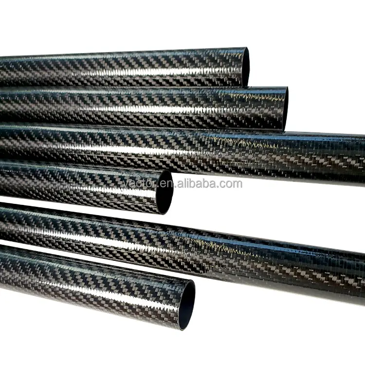 Carbon Fiber Sports Equipment Products Carbon Fiber Boat Paddle Shaft Factory Supply Carbon Fiber Tubing for Water Sport Goods