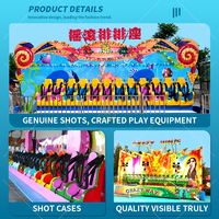 Manèges portables Crazy Wave à prix direct usine, idéaux pour les parcs d'attractions et les zones touristiques pittoresques