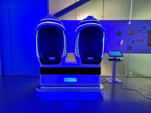 Chaises oeuf de réalité virtuelle 9D Vr de <span class=keywords><strong>parc</strong></span> d'attractions | Sièges oeuf Vr 2 joueurs pour <span class=keywords><strong>Center</strong></span> de jeux à vendre - Product Image 5