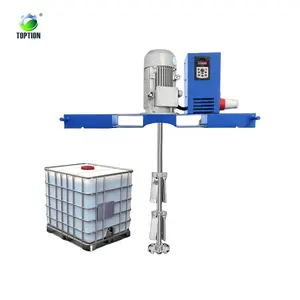 TOPTION IBC-Kühler ein Tonnenfass luftbetriebener Dispersions-Pneumatik-Kühler industrieller IBC-Flüssigkeitsauslöser