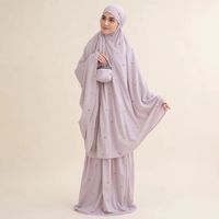 Ensemble de prière Mukena de voyage personnalisé Calyssa pour femmes, OEM ODM, vente en gros, vêtements islamiques modestes