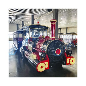 High Quality Customized Fuel Trackless <b>Train</b> Amusement Park Sightseeing <b>Train</b> - Product Image 1