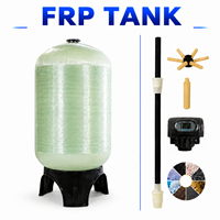 Système de purification d'eau industriel léger et intégré avec réservoir FRP pour projets d'eau pure, filtration RO