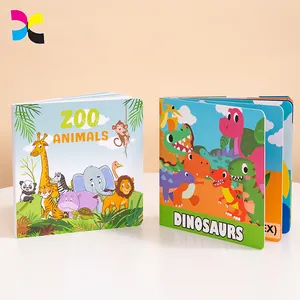Pabrik OEM Papan Buku Anak-anak Belajar Bayi Pencetakan Kustom Buku Anak-anak
