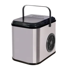 Private label OEM Portable Ice Cube Makers Fast compact ice maker 15kg per day for Home/Office/Bar