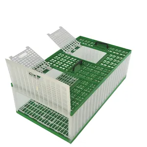 2022 Racing Pigeon Supplies Plastic Bird Cages Nest Transport Foldable Pigeon Baskets Cages