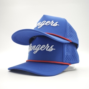 Gorra de Golf de 5 Paneles, Diseño de Moda, Impermeable, Logotipo Bordado Personalizado, MOQ Bajo, OEM, Perforada con Láser, Estilo Boutique, Material Premium - Product Image 3