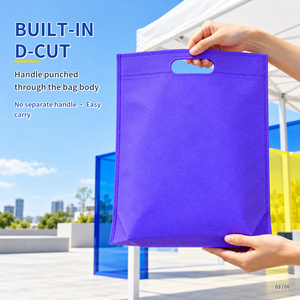 Sacs non tissés en D, thermosoudés, pour événements promotionnels, taille personnalisable pour les agences de publicité - Product Image 3