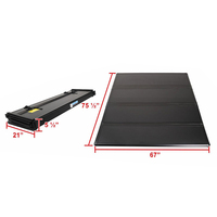 4x4 Ramassage En Aluminium Dur Quadfold Quad Fois Quad-Camion fois Lit Tonneau Cover pour Dodge Ram 1500 2500 GMC Sierra F-150 Raptor