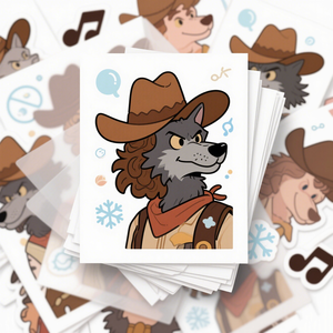 Etiquetas adhesivas de vinilo impermeables personalizadas troqueladas y cortadas Kiss - Product Image 4