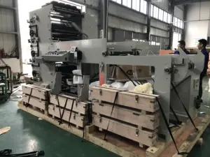 Nhãn Logo Máy Sấy UV Máy In <span class=keywords><strong>Flexo</strong></span> 650Mm 1 2 3 4 5 6 Màu - Product Image 3