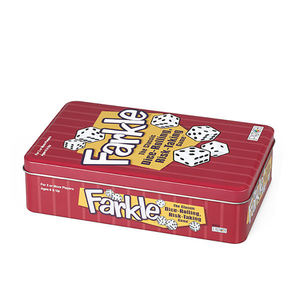 Metal CD Packaging <strong>Box</strong> Chess and Card Game Packaging Gift Rectangle Shape <strong>Tin</strong> <strong>Box</strong> <strong>With</strong> <strong>Hinged</strong> Lid - Product Image 2