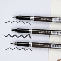 Sipa SB56 57 58 - Stylo de calligraphie chinoise à pointe fine de couleur noire, petit et moyen, stylo fineliner, stylo à croquis et stylo à signature