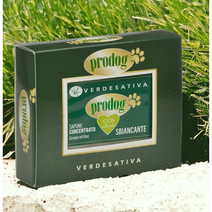 Sapone sbiancante concentrato Prodog con canapa e aloe per cani 100G - Product Image 1