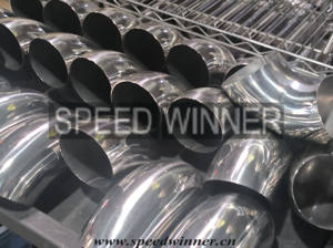 10 ~ 12 pouces personnalisation pièces automobiles tuyau droit échappement titane 90 degrés Etotal longueur est 25-30cm - Product Image 5