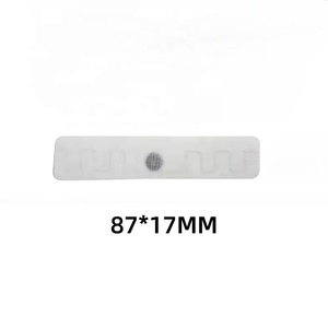 87*17 Mét dệt giặt <span class=keywords><strong>tag</strong></span> nhãn giặt UHF <span class=keywords><strong>tag</strong></span> dài phạm vi đọc thẻ <span class=keywords><strong>RFID</strong></span> cho giặt - Product Image 2