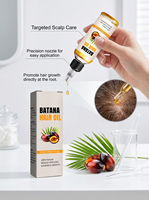 Aceite de Batana Sin Refinar, Aceite Natural para el Cabello, Control del Frizz, Suavidad, Brillo y Cuidado del Cuero Cabelludo, Para Todo Tipo de Cabello, Venta al Por Mayor