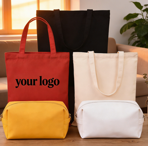 Bolsa de Tela de Compras con Logotipo Personalizado, Bolsa de Lona de Algodón con Logotipo Impreso Personalizado - Product Image 1
