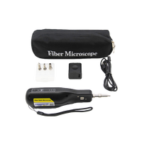 Sonde d'inspection des extrémités de fibres optiques SIMINSPECTOR T2U avec grossissement 400x et connexion USB au PC/testeur/écran