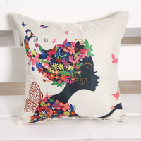 Capa de sofá decorativa, capa para sofá e sala de estar, decorativa e estampada de linho