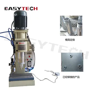 Wholesale Manufacturing Orbital Semi Hollow Tubular Pneumatic Automatic Feeding Spin Riveting Machine