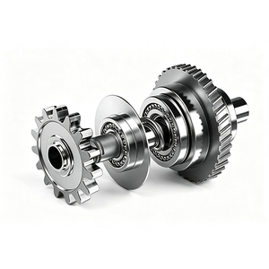 ชิ้นส่วนโลหะกลึง CNC ตามสั่ง ชิ้นส่วนโลหะ CNC ข้อต่อเพลาเกียร์ อุปกรณ์เครื่องกล ผลิตภัณฑ์ตามสั่ง - Product Image 6