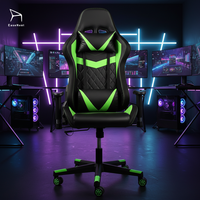 Chaise de jeu ergonomique en cuir de qualité supérieure, confortable et réglable pour le gaming