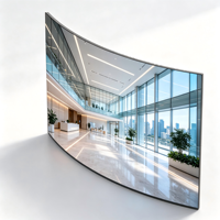Écran LED flexible P2.5 d'extérieur, module LED souple, résistant aux intempéries, affichage créatif, panneau LED incurvé pour la publicité